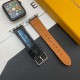 Louis Vuitton Luxury Watch Band - Monogram Leather Strap with LV Logo (Fits Apple Watch & Galaxy Watch) Louis Vuitton Luxury Watch Band - Monogram Leather Strap with LV Logo (Fits Apple Watch & Galaxy Watch)