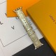 Louis Vuitton Luxury Watch Band - Monogram Leather Strap with LV Logo (Fits Apple Watch & Galaxy Watch) Louis Vuitton Luxury Watch Band - Monogram Leather Strap with LV Logo (Fits Apple Watch & Galaxy Watch)