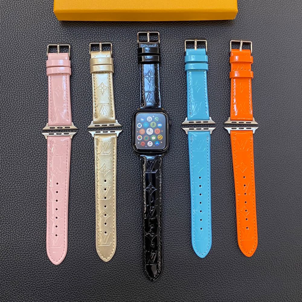 Louis Vuitton Luxury LV Monogram Watch Band for Apple & Galaxy Watches