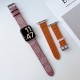COACH Signature C Pattern & Coach Branding Apple Watch Band