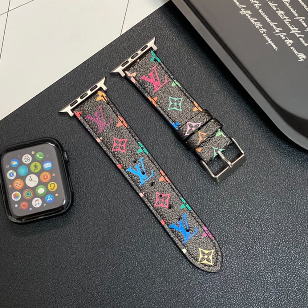 Louis Vuitton Monogram & Damier Patterns Apple Watch Band