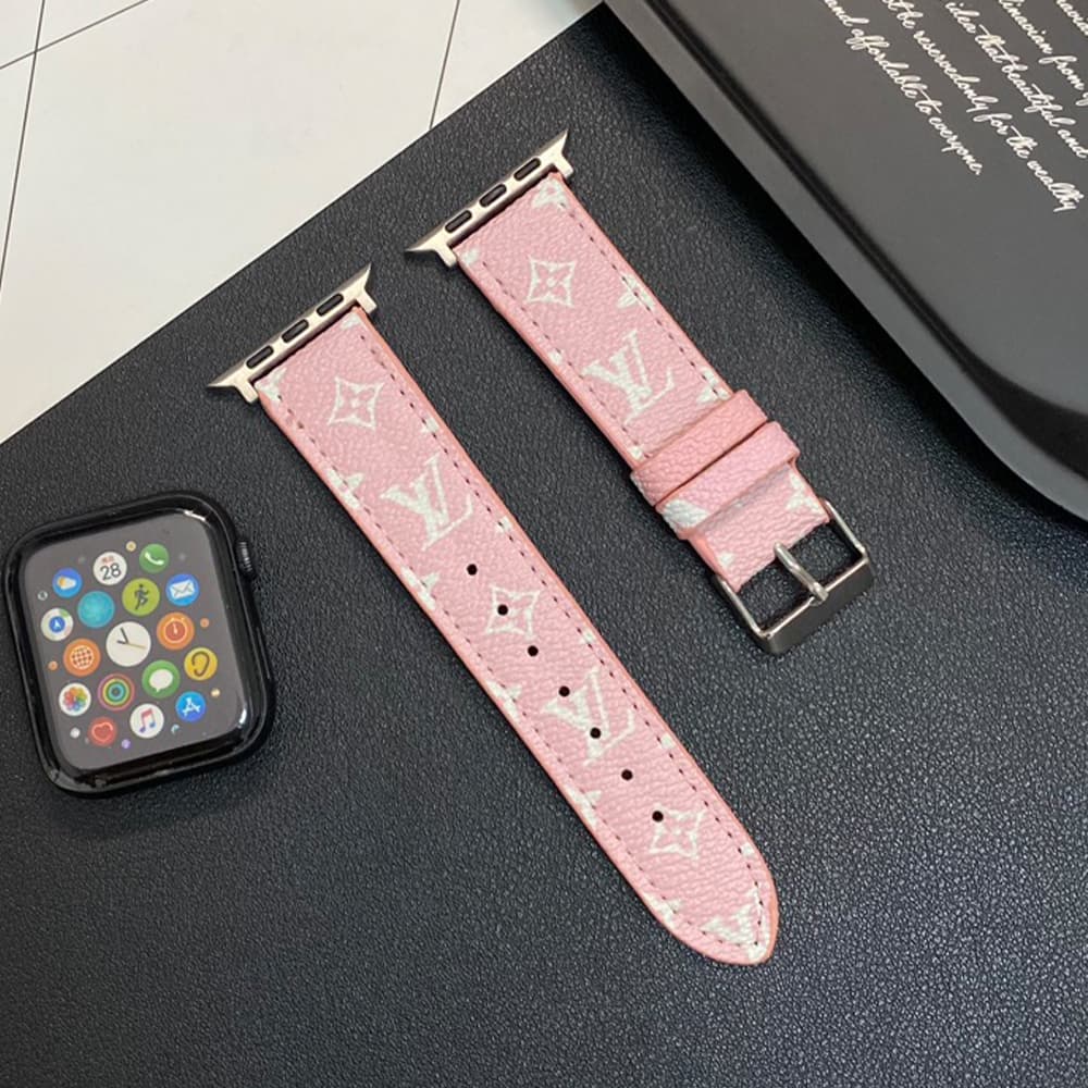 Louis Vuitton Monogram & Damier Patterns Apple Watch Band
