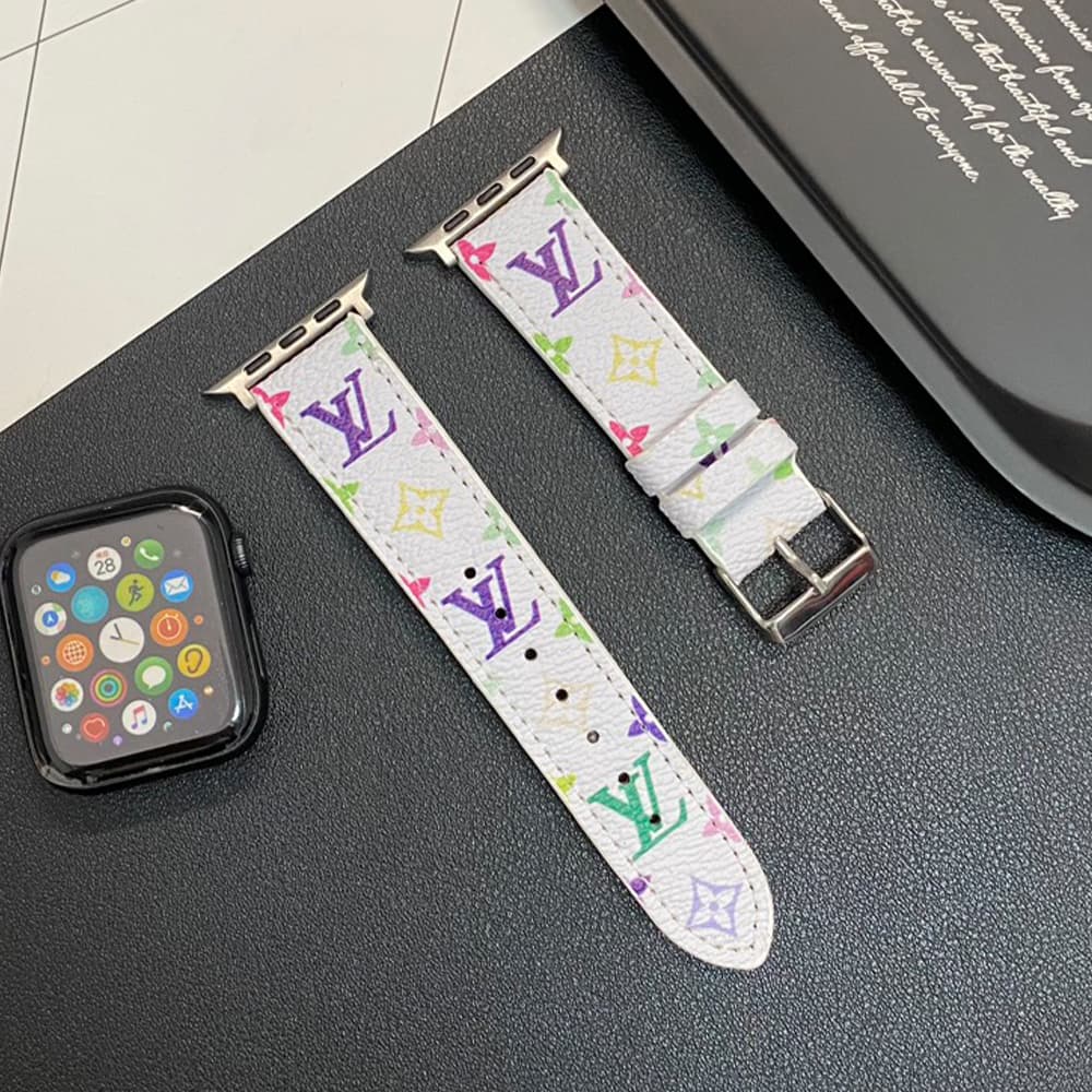 Louis Vuitton Monogram & Damier Patterns Apple Watch Band