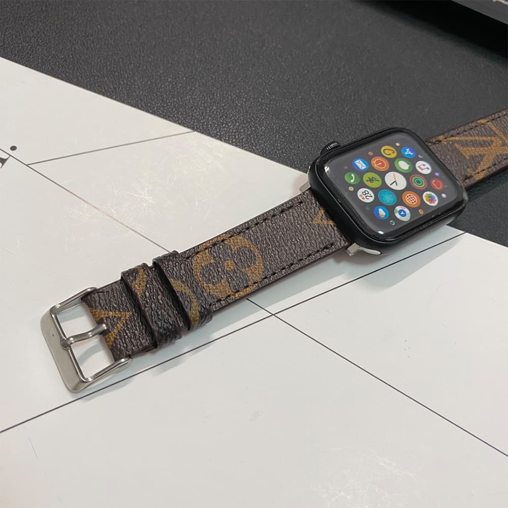 Louis Vuitton Monogram & Damier Patterns Apple Watch Band