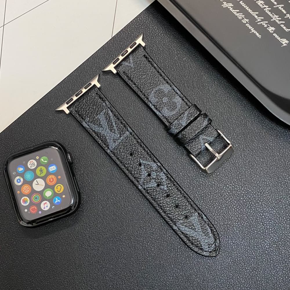 Louis Vuitton Monogram & Damier Patterns Apple Watch Band