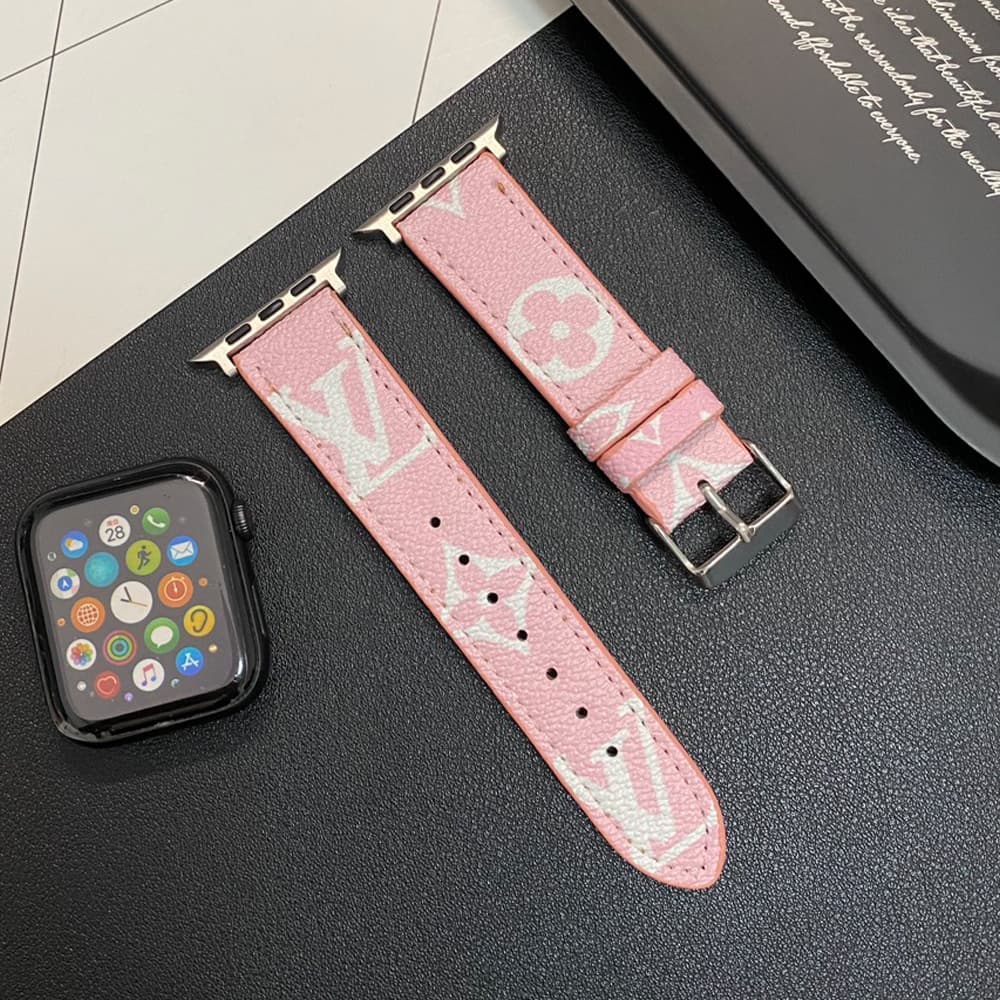 Louis Vuitton Monogram & Damier Patterns Apple Watch Band