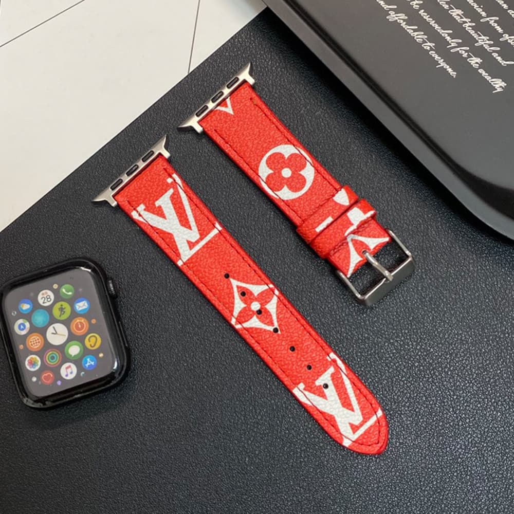 Louis Vuitton Monogram & Damier Patterns Apple Watch Band