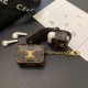 Celine Triomphe AirPods Case - Luxury Leather Cover with Metal Logo & Chain (2 Universal Fits) Celine Triomphe AirPods Case - Luxury Leather Cover with Metal Logo & Chain (2 Universal Fits)