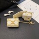 Celine Triomphe AirPods Case - Luxury Leather Cover with Metal Logo & Chain (2 Universal Fits) Celine Triomphe AirPods Case - Luxury Leather Cover with Metal Logo & Chain (2 Universal Fits)