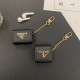 Prada AirPods Case - Triangle Logo Luxury Cover with Gold Chain (2 Universal Fits) Prada AirPods Case - Triangle Logo Luxury Cover with Gold Chain (2 Universal Fits)