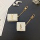 YSL Monogram AirPods Case - Metal Logo Luxury Cover with Gold Chain (2 Universal Fits) YSL Monogram AirPods Case - Metal Logo Luxury Cover with Gold Chain (2 Universal Fits)