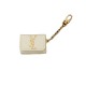 YSL Monogram AirPods Case - Metal Logo Luxury Cover with Gold Chain (2 Universal Fits) YSL Monogram AirPods Case - Metal Logo Luxury Cover with Gold Chain (2 Universal Fits)