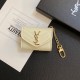 YSL Monogram Luxury AirPods & Samsung Buds Case - Quilted Leather with Gold Chain YSL Monogram Luxury AirPods & Samsung Buds Case - Quilted Leather with Gold Chain