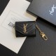 YSL Monogram Luxury AirPods & Samsung Buds Case - Quilted Leather with Gold Chain YSL Monogram Luxury AirPods & Samsung Buds Case - Quilted Leather with Gold Chain