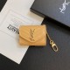 YSL Monogram Luxury AirPods & Samsung Buds Case - Quilted Leather with Gold Chain YSL Monogram Luxury AirPods & Samsung Buds Case - Quilted Leather with Gold Chain