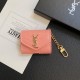 YSL Monogram Luxury AirPods & Samsung Buds Case - Quilted Leather with Gold Chain YSL Monogram Luxury AirPods & Samsung Buds Case - Quilted Leather with Gold Chain