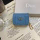 Dior CD Monogram Luxury AirPods & Samsung Buds Case - Quilted Leather with Gold Chain Dior CD Monogram Luxury AirPods & Samsung Buds Case - Quilted Leather with Gold Chain