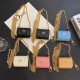 Dior CD Monogram Luxury AirPods & Samsung Buds Case - Quilted Leather with Gold Chain Dior CD Monogram Luxury AirPods & Samsung Buds Case - Quilted Leather with Gold Chain