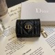 Dior CD Monogram Luxury AirPods & Samsung Buds Case - Quilted Leather with Gold Chain Dior CD Monogram Luxury AirPods & Samsung Buds Case - Quilted Leather with Gold Chain
