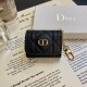 Dior CD Monogram Luxury AirPods & Samsung Buds Case - Quilted Leather with Gold Chain Dior CD Monogram Luxury AirPods & Samsung Buds Case - Quilted Leather with Gold Chain