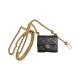 Chanel CC Luxury AirPods & Samsung Buds Case - Quilted Leather with Gold Chain Chanel CC Luxury AirPods & Samsung Buds Case - Quilted Leather with Gold Chain