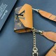 LV Luxury AirPods & Samsung Buds Case - Monogram/Damier with Leather Patchwork & Oversized Logo LV Luxury AirPods & Samsung Buds Case - Monogram/Damier with Leather Patchwork & Oversized Logo
