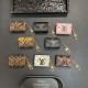LV Luxury AirPods & Samsung Buds Case - Monogram/Damier with Oversized LV Logo & Strap LV Luxury AirPods & Samsung Buds Case - Monogram/Damier with Oversized LV Logo & Strap