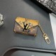 LV Luxury AirPods & Samsung Buds Case - Monogram/Damier with Oversized LV Logo & Strap LV Luxury AirPods & Samsung Buds Case - Monogram/Damier with Oversized LV Logo & Strap