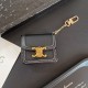 CELINE Triomphe Luxury AirPods & Samsung Buds Case - Embroidered Monogram with Gold Charm CELINE Triomphe Luxury AirPods & Samsung Buds Case - Embroidered Monogram with Gold Charm