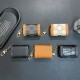 Celine Triomphe Luxury AirPods Case - Leather Trim & Metal Chain (Fits Samsung Buds) Celine Triomphe Luxury AirPods Case - Leather Trim & Metal Chain (Fits Samsung Buds)
