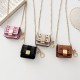 MCM Luxury AirPods & Samsung Buds Case - Monogram Leather with Detachable 'M' Chain MCM Luxury AirPods & Samsung Buds Case - Monogram Leather with Detachable 'M' Chain