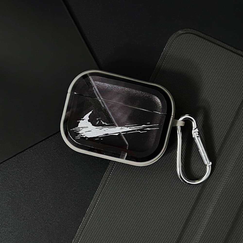 Nike & Air Jordan Swoosh Jumpman Print Carabiner AirPods Case