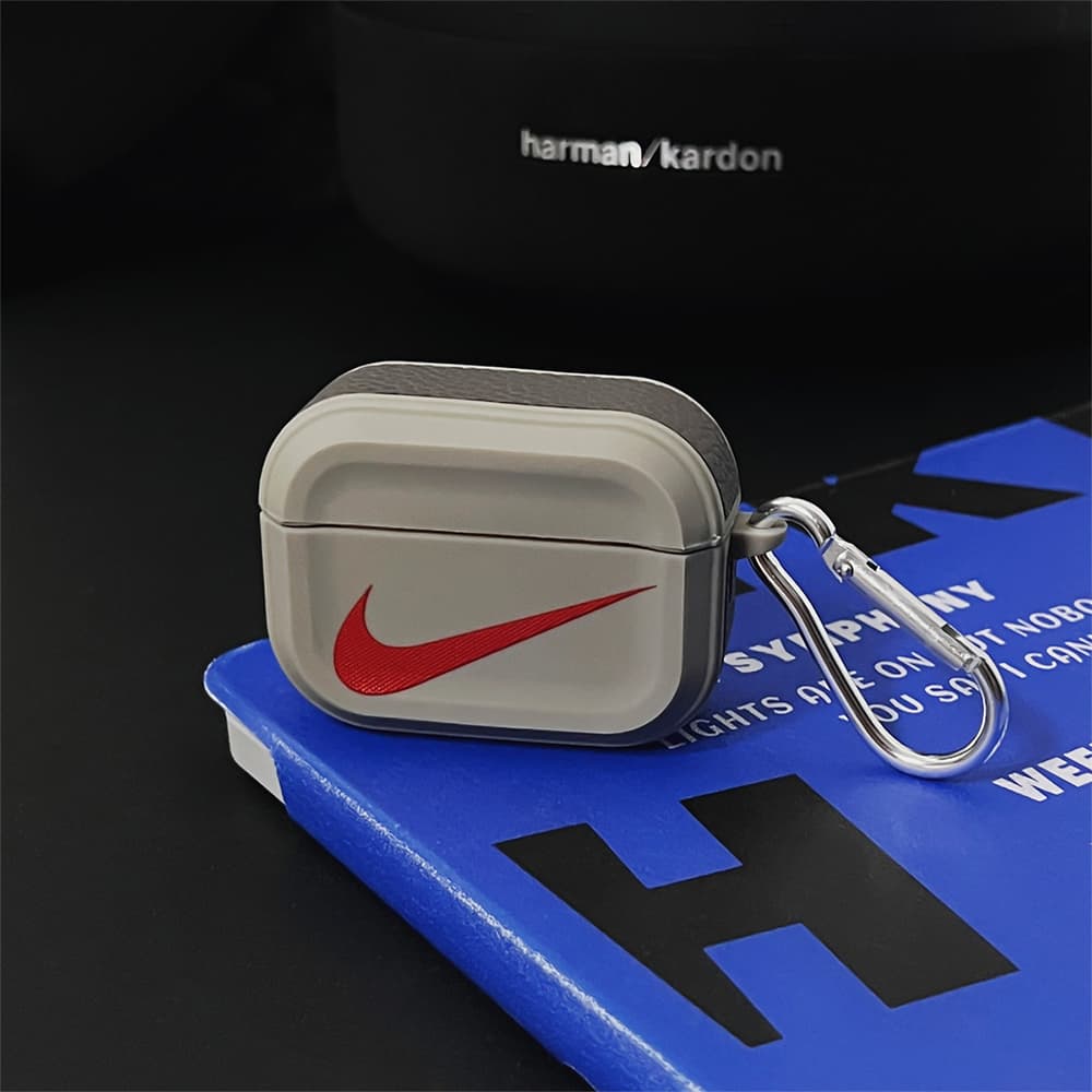 Nike & Air Jordan Swoosh Jumpman Print Carabiner AirPods Case
