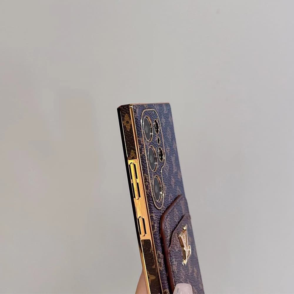 Designer Luxury Samsung Case - LV Monogram & Gucci GG Card Holder Cover for S Series Designer Luxury Samsung Case - LV Monogram & Gucci GG Card Holder Cover for S Series