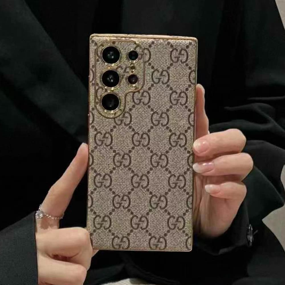 Luxury Designer Samsung Galaxy Case - LV Monogram & Gucci GG Inspired Phone Cover for S Series Luxury Designer Samsung Galaxy Case - LV Monogram & Gucci GG Inspired Phone Cover for S Series