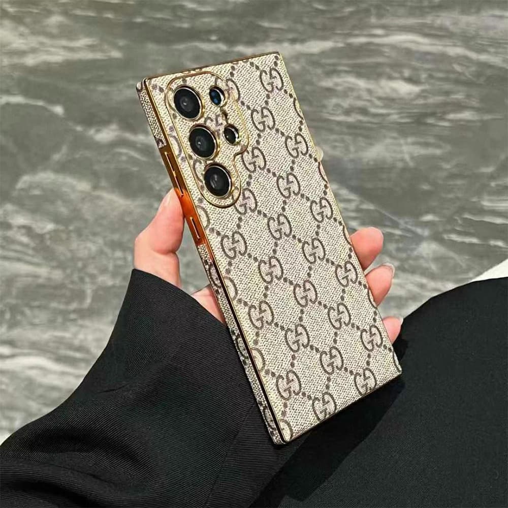 Luxury Designer Samsung Galaxy Case - LV Monogram & Gucci GG Inspired Phone Cover for S Series Luxury Designer Samsung Galaxy Case - LV Monogram & Gucci GG Inspired Phone Cover for S Series