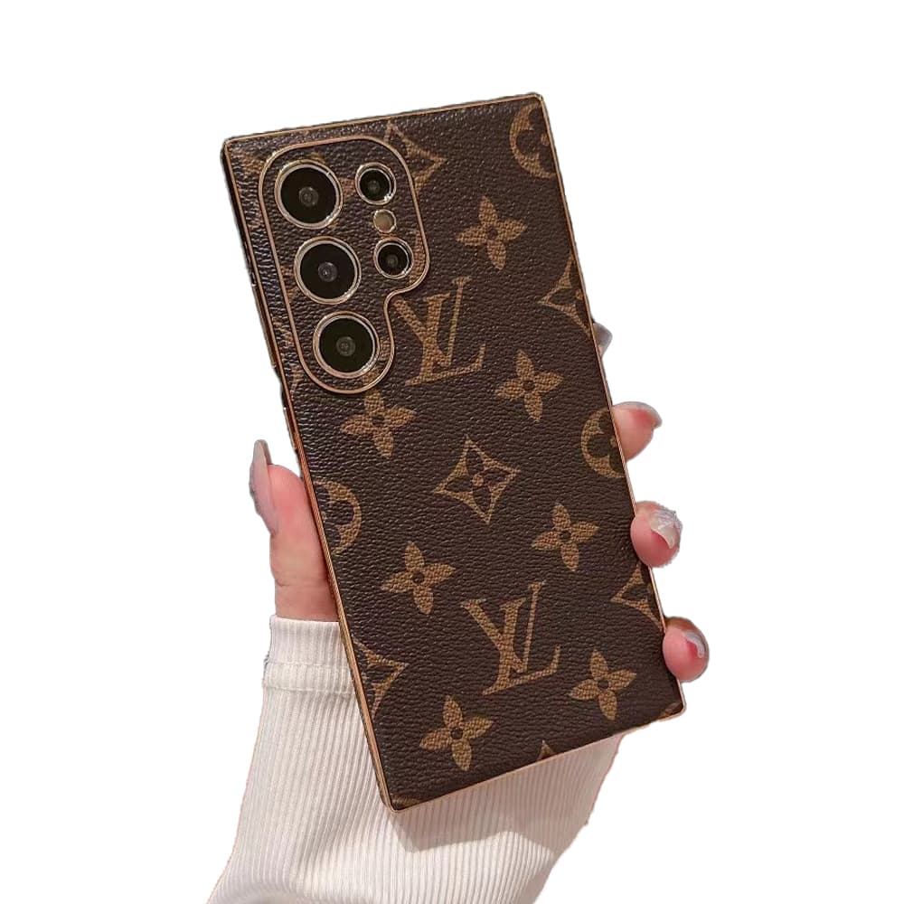Luxury Designer Samsung Galaxy Case - LV Monogram & Gucci GG Inspired Phone Cover for S Series