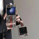 GUCCI Luxury Z Flip Case - GG Supreme with Red/Green Web & Finger Ring for Galaxy Z Flip GUCCI Luxury Z Flip Case - GG Supreme with Red/Green Web & Finger Ring for Galaxy Z Flip