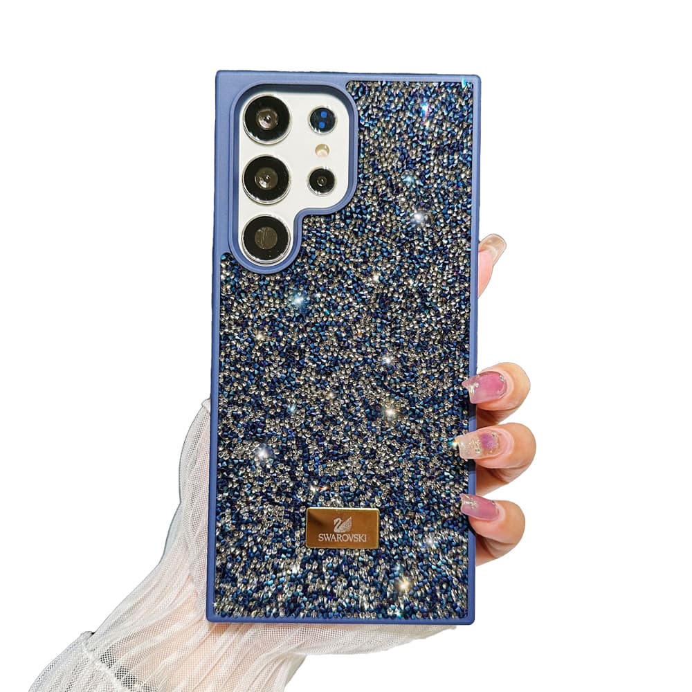 SWAROVSKI Crystal Embellished with Swan Logo Luxury Samsung Galaxy Case (9 Colors)