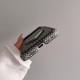 Prada Woven Fabric with Metal Triangle Logo & Card Slot Galaxy Z Flip Case