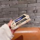 Celine Triomphe Canvas with Metal Logo & Card Slot Galaxy Z Flip Case