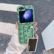 Goyard Chevron Pattern Card Slot Galaxy Z Flip Case Goyard Chevron Pattern Card Slot Galaxy Z Flip Case