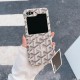 Goyard Chevron Pattern Card Slot Galaxy Z Flip Case Goyard Chevron Pattern Card Slot Galaxy Z Flip Case