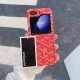 Goyard Chevron Pattern Card Slot Galaxy Z Flip Case Goyard Chevron Pattern Card Slot Galaxy Z Flip Case