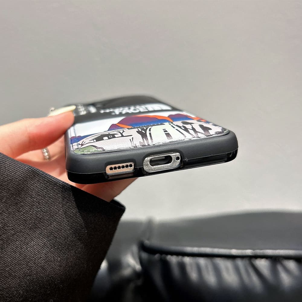 The North Face Mountain Design & Quilted Texture Samsung Galaxy Case