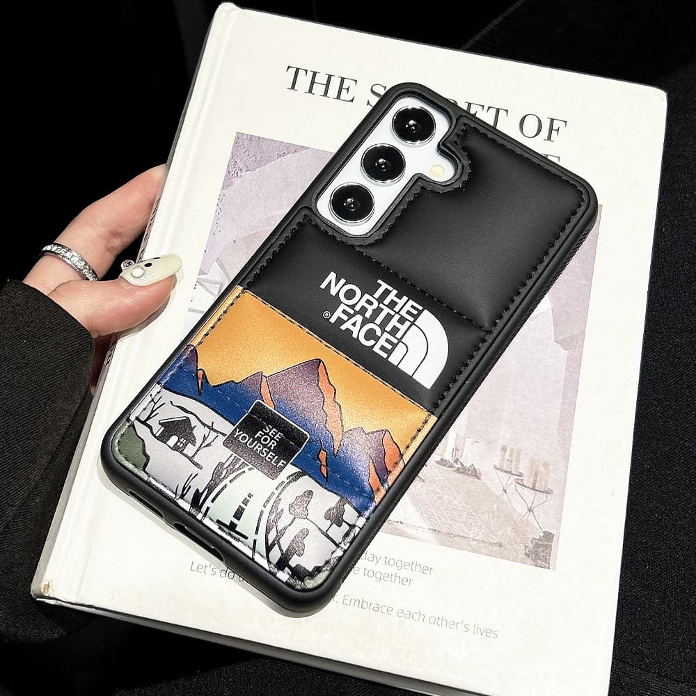 The North Face Mountain Design & Quilted Texture Samsung Galaxy Case