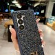 Swarovski Samsung Galaxy Z Fold/Flip Case - Crystal Rhinestone Design with Swan Logo