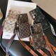 LV & Gucci Accordion Card Holder & Premium Electroplated Gold Frame Samsung Galaxy S Case