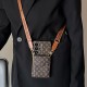 LV & Gucci Accordion Card Holder & Premium Electroplated Gold Frame Samsung Galaxy S Case