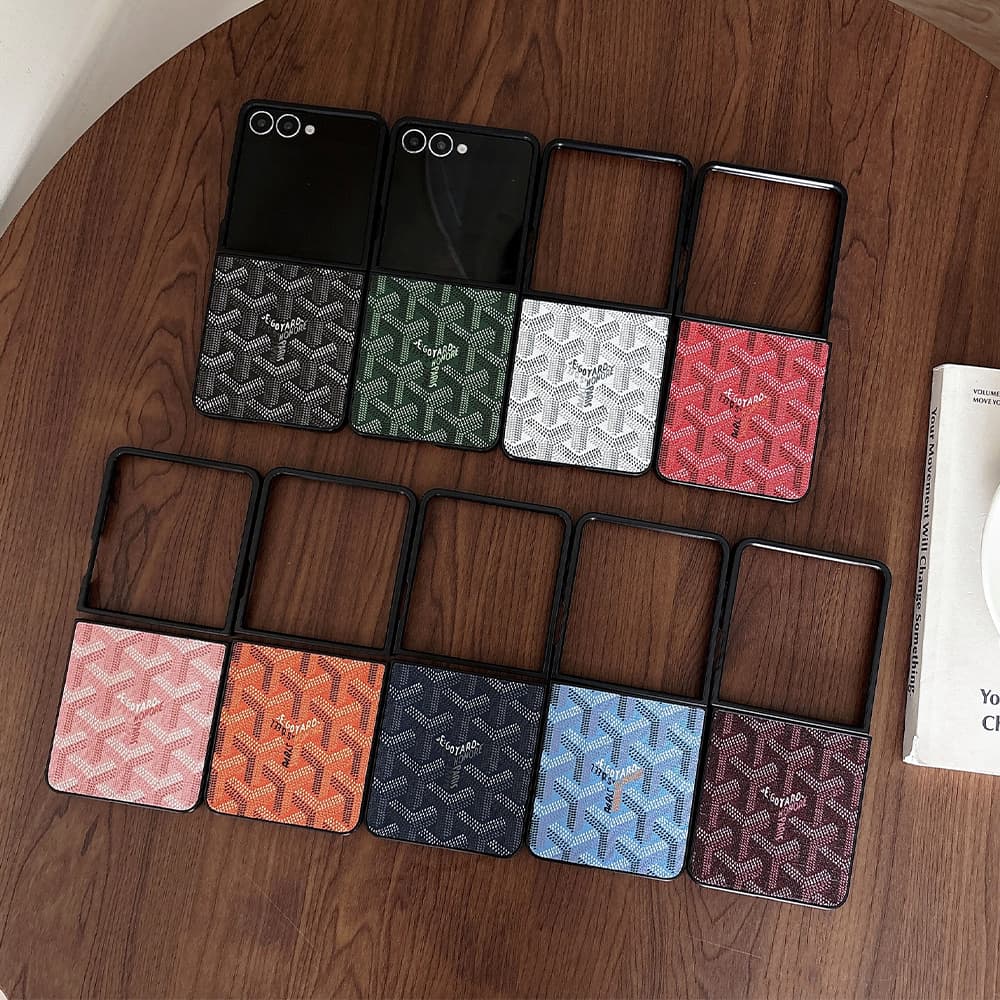 Goyard Y-Pattern Chevron Samsung Galaxy Z Flip/Fold Case